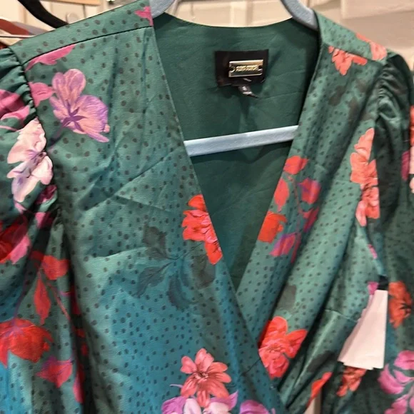 ALEXIA ADMOR $245 (minor flaws) Tala Wrap Maxi Dress size 4 - Picture 7 of 7